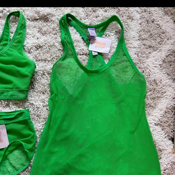 NWT SAVAGE X FENTY | 3PC NOTHING BUT SLIP SET | GREEN | L/XL - Picture 4 of 4
